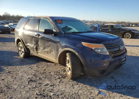 2014 Ford Explorer Police Interceptor z USA, uszkodzony, nr VIN 1FM5K8ARXEGC40033